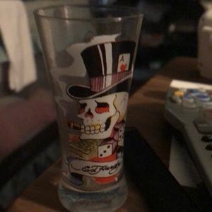 ED Hardy shot glass